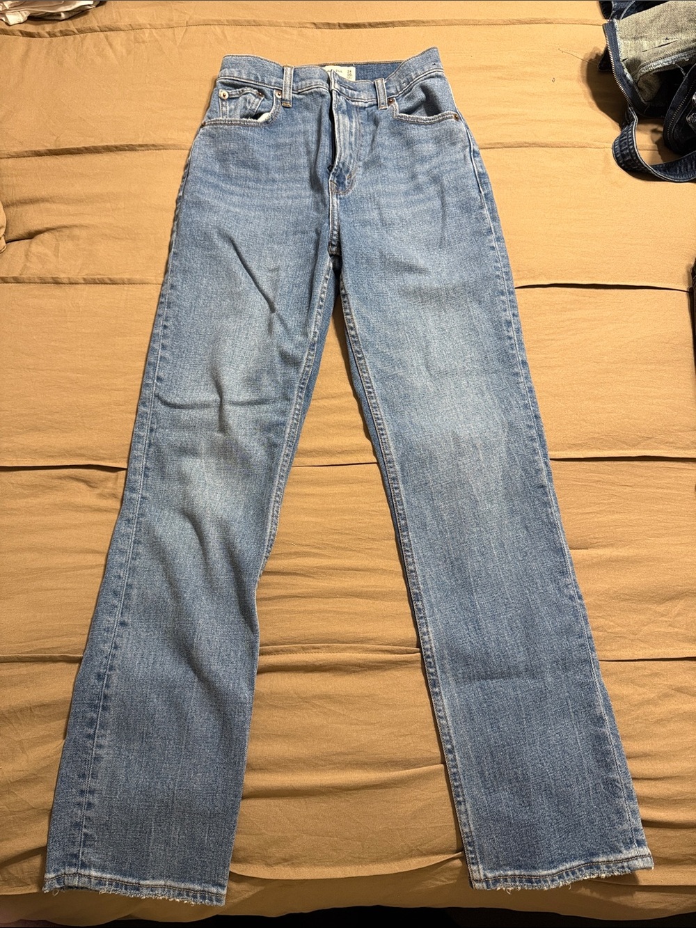 Abercrombie & Fitch Light Blue Straight Leg Women’s Jeans